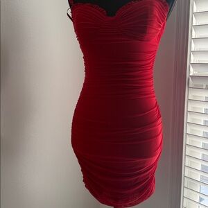 Windsor Scarlet Zippered Dress